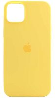 Задняя накладка Soft Touch для Apple Iphone 14 Plus желтый