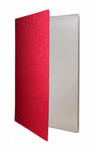 Чехол футляр-книга для LENOVO Yoga Tablet II 10, с пластиковым основанием (красный)
