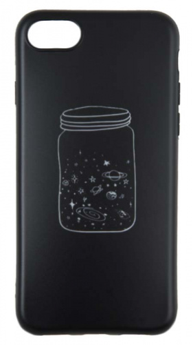 Силиконовый чехол для Apple Iphone 7/8 стимпанк Космос