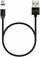 Кабель USB - Apple 8 pin Maxvi MCm-01L черный