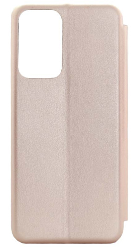 Чехол-книга OPEN COLOR для Samsung Galaxy A23/A235 розовое золото фото 2