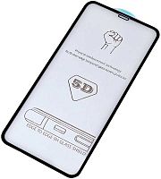 Противоударное стекло для Apple iPhone 12 mini 5D чёрный