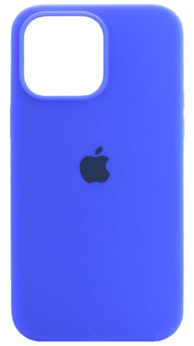 Задняя накладка Soft Touch для Apple Iphone 14 Pro Max ярко-синий