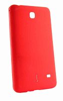 Силиконовый чехол Cherry для SAMSUNG Galaxy Tab 4 SM-T230/T231 (7.0) красный