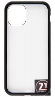 Чехол-накладка для Apple iPhone X/XS 360 градусов магнитная чёрный