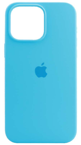 Задняя накладка Soft Touch для Apple Iphone 14 Pro Max небесно-голубой