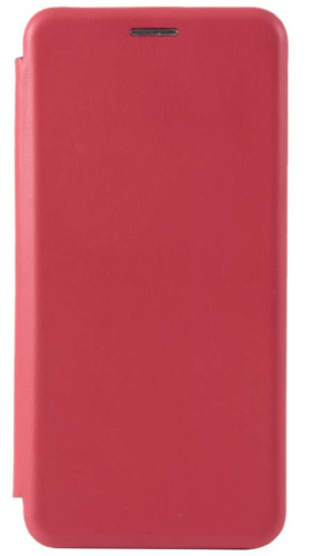 Чехол-книга OPEN COLOR для Xiaomi Poco F3 красный