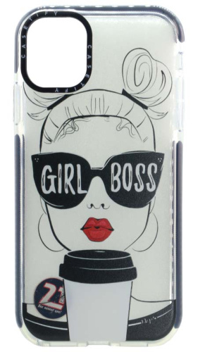 Силиконовый чехол для Apple iPhone 11 Casetify Girl Boss