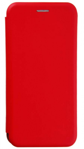 Чехол-книга OPEN COLOR для Xiaomi Redmi Note 8 красный