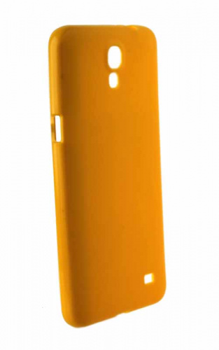 Силиконовый чехол для Samsung SM-G750 Galaxy Mega 2 глянцевый (жёлтый)