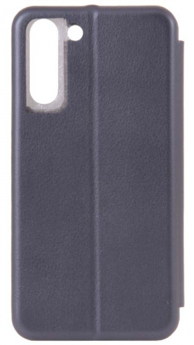 Чехол-книга OPEN COLOR для Samsung Galaxy S21 FE темно-синий фото 2