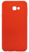 Силиконовый чехол для Samsung Galaxy J415/J4 Plus красный