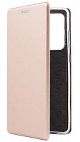 Чехол-книга OPEN COLOR для Samsung Galaxy S20 Ultra розовоте золото