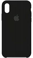 Задняя накладка Soft Touch для Apple iPhone XS Max чёрный