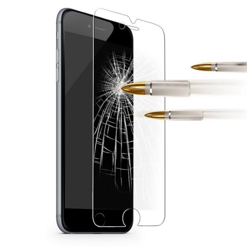 Противоударное стекло для Apple iPhone 6/6S 5D чёрный