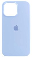 Задняя накладка Soft Touch для Apple Iphone 14 Pro Max светло-голубой