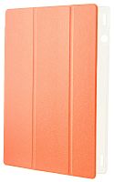 Чехол футляр-книга для Lenovo IdeaTab S6000 с прозрачным основанием (оранжевый в техпаке)