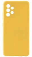Силиконовый чехол для Samsung Galaxy A32/A325 матовый желтый