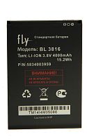 Аккумуляторная батарея FLY IQ4504 (BL3816) 4000 mAh 100% ОРИГИНАЛ