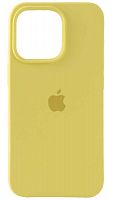 Задняя накладка Soft Touch для Apple Iphone 13 Pro лимонный