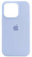 Задняя накладка Soft Touch для Apple Iphone 14 Pro светло-голубой