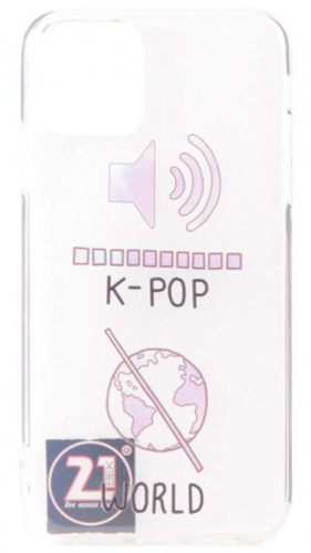 Силиконовый чехол для Apple iPhone 11 K-Pop