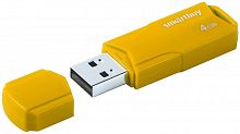 4GB флэш драйв Smart Buy CLUE желтый