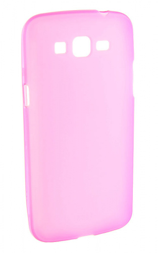 Силиконовый чехол для Samsung SM-G7102/SM-G7106 Galaxy Grand 2 матовый (розовый)