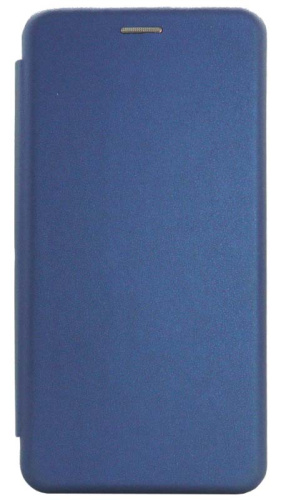 Чехол-книга OPEN COLOR для Poco C55 синий фото 2
