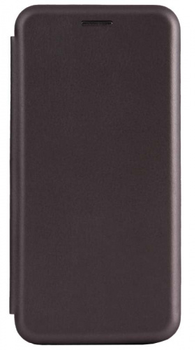 Чехол-книга OPEN COLOR для Samsung Galaxy A41/A415 серый