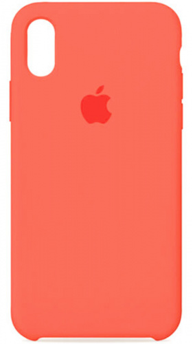 Задняя накладка Soft Touch для Apple iPhone XS Max коралловый