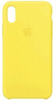 Задняя накладка Soft Touch для Apple iPhone X/XS жёлтый