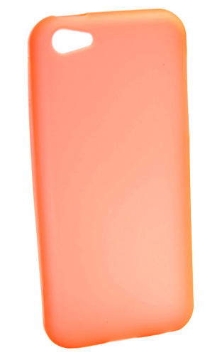Силикон Iphone 5С матовый оранжевый