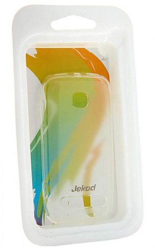 Силиконовый чехол Jekod для Nokia 603 белый