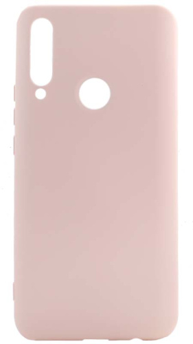 Силиконовый чехол для Huawei P Smart Z/Honor 9X Soft бледно-розовый
