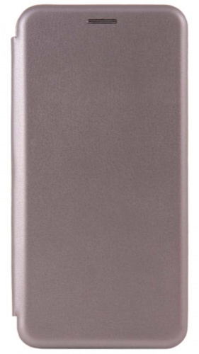 Чехол-книга OPEN COLOR для Xiaomi Redmi Note 10 Pro серый