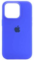 Задняя накладка Soft Touch для Apple Iphone 14 Pro ярко-синий