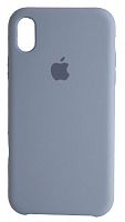 Задняя накладка Soft Touch для Apple iPhone XR светло-голубой