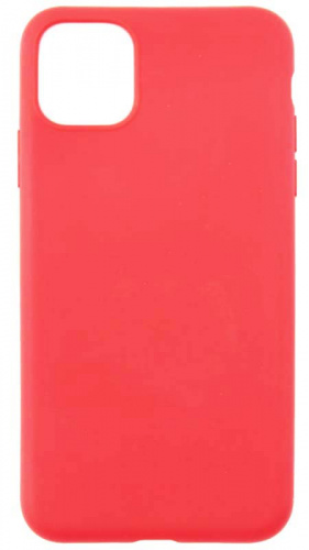 Силиконовый чехол для Apple iPhone 11 Pro Max мягкий красный