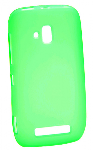 Силикон Nokia Lumia 610 матовый зеленый