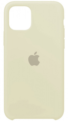 Задняя накладка Soft Touch для Apple Iphone 11 бежевый