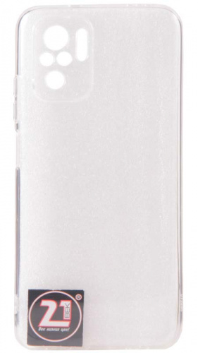 Силиконовый чехол для Xiaomi Redmi Note 10 с защитой камеры прозрачный