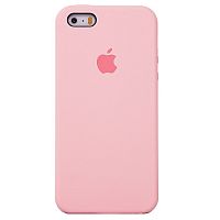 Задняя накладка Soft Touch для Apple Iphone 6/6S бледно-розовый