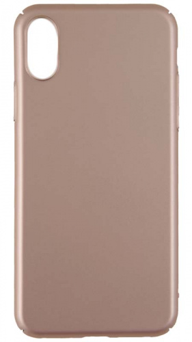 Задняя накладка Slim Case для Apple iPhone X золотой
