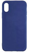 Кейс для смартфона ''Matt case'' для Apple Iphone X/Xs, TPU, матовый, синий