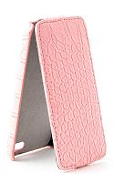 Чехол-книжка Armor Case Iphone 5C crocodile pink