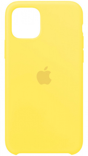 Задняя накладка Soft Touch для Apple Iphone 11 Pro Max желтый