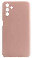 Силиконовый чехол для Samsung Galaxy A04S/A047 Soft бледно-розовый