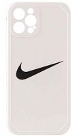 Силиконовый чехол для Apple iPhone 12 Pro борт с рисунками Nike