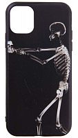Силиконовый чехол для Apple iPhone 11 Florme скелет
